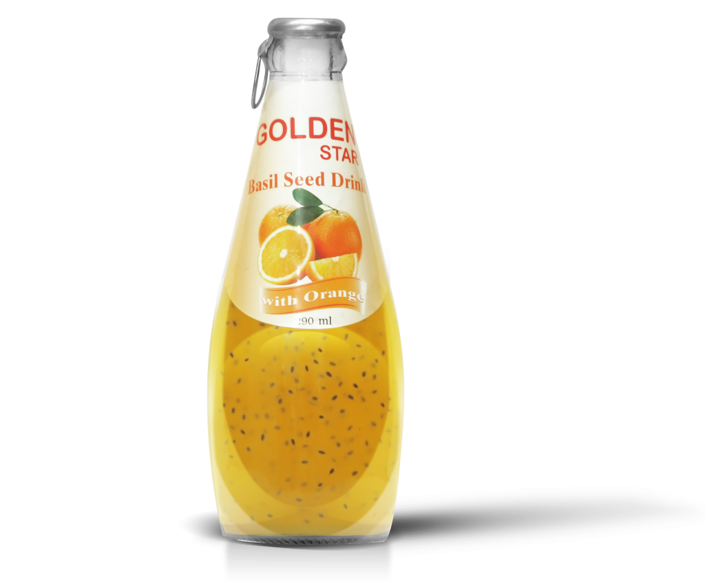 Basil Seed Drink With Orange 290 ml